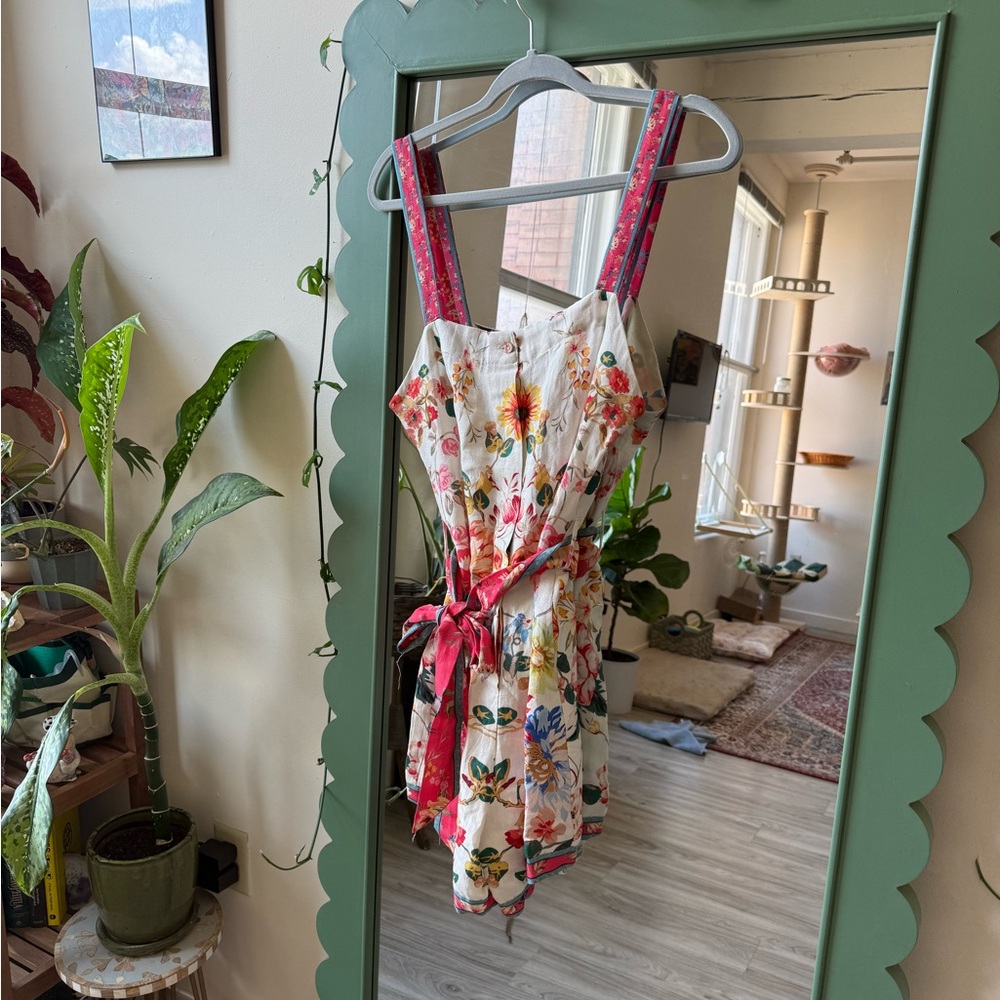 Ranna Gill Multicolor Floral Romper